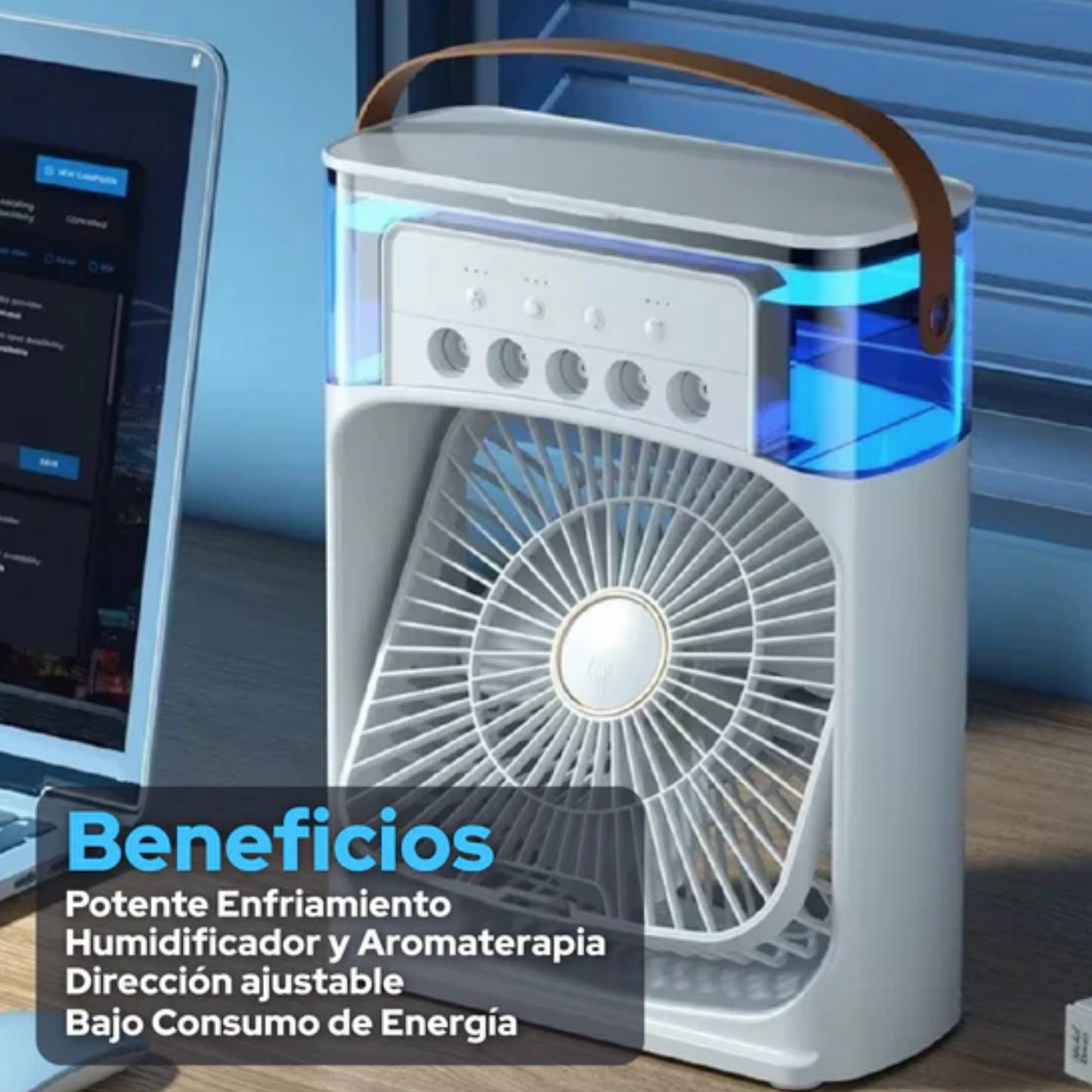Mini Ventilador Aire Acondicionado