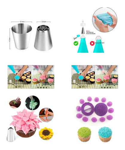Kit Utensilios Repostería Pasteles 137pz