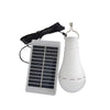 Ampolleta Led Recargable + Panel Solar