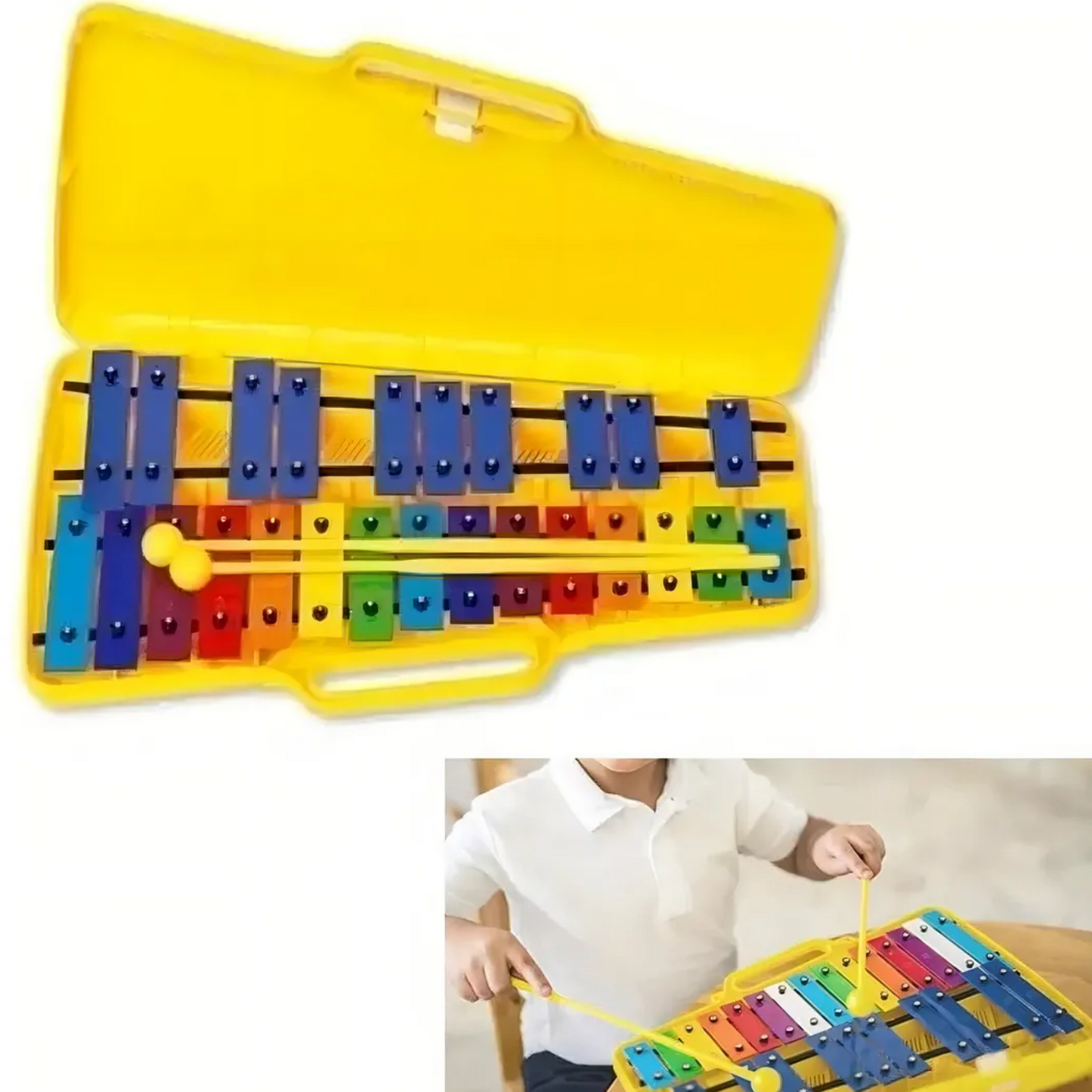 🎵 Xilófono Cromático de 25 Notas