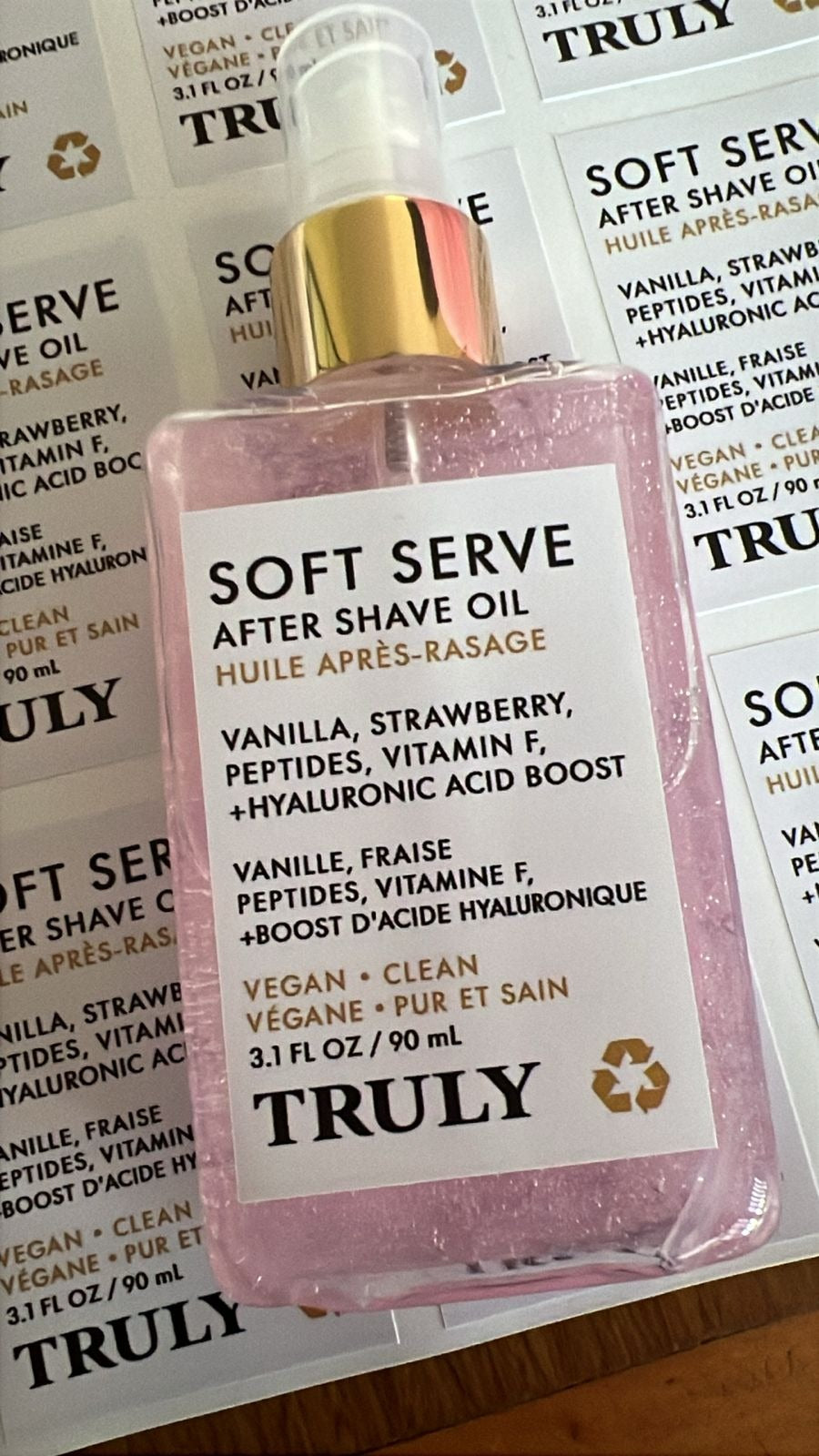 ACEITE TRULY PIEL SENSIBLE E IRRITADA