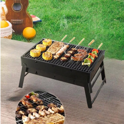 PARRILLA PORTÁTIL A CARBÓN PARA ASADOS