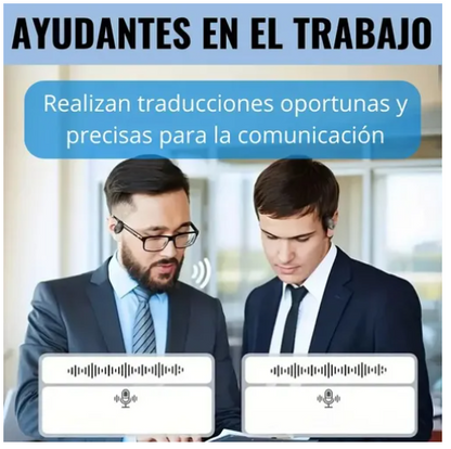 Auriculares con traductor