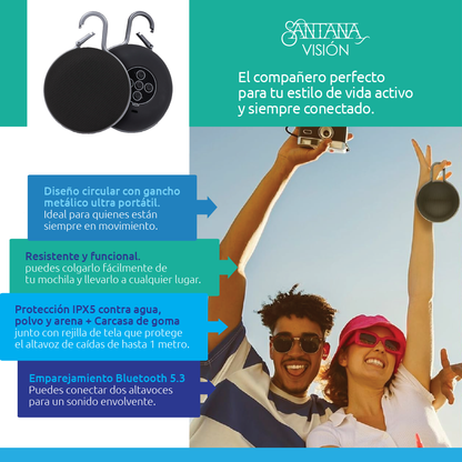 Parlante Santana Vision: Sonido y Estilo