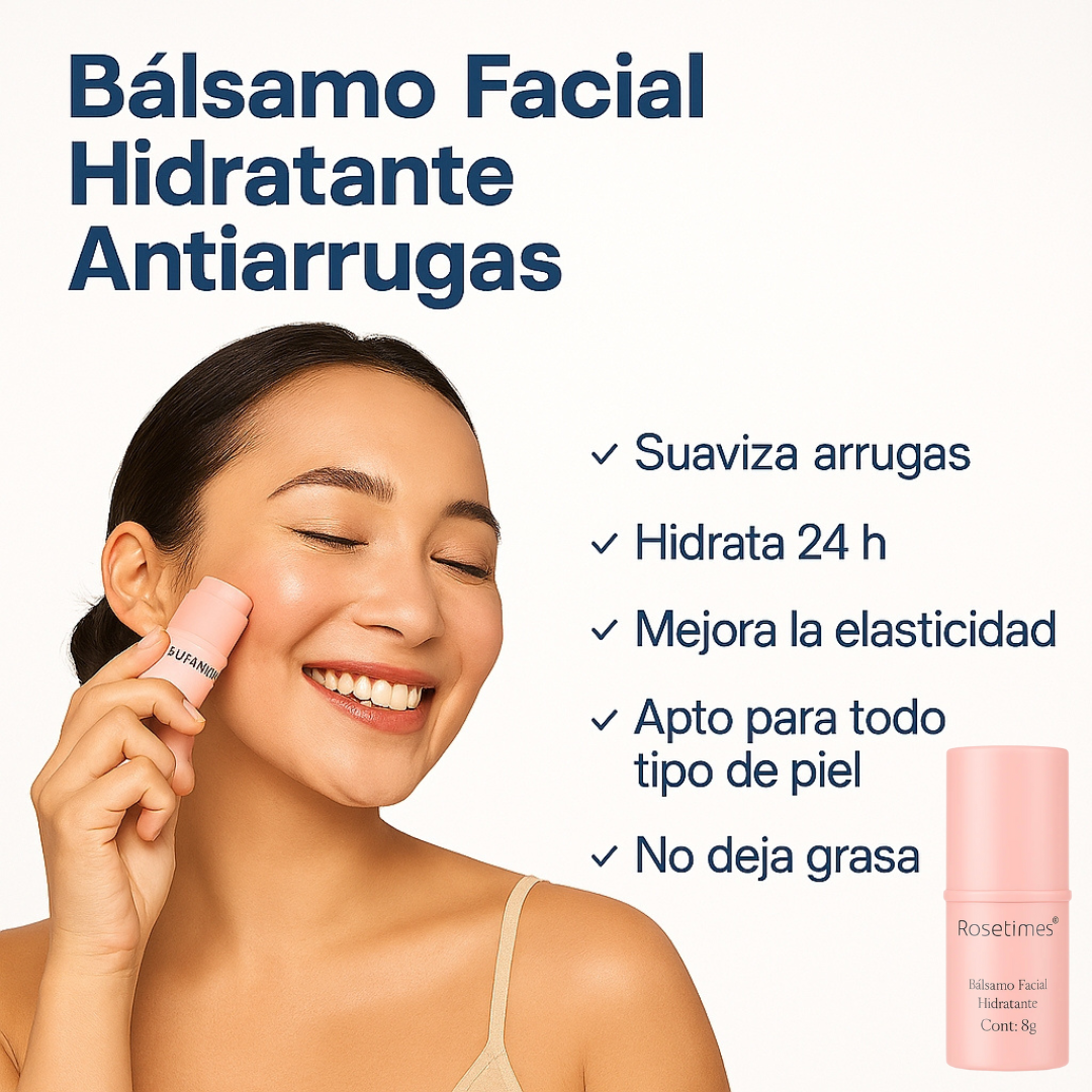 BALSAMO FACIAL HIDRATANTE ANTIARRUGAS ROSETIMES®