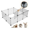 Jaula Corral Cerco Pequeña Mascota 12Pcs