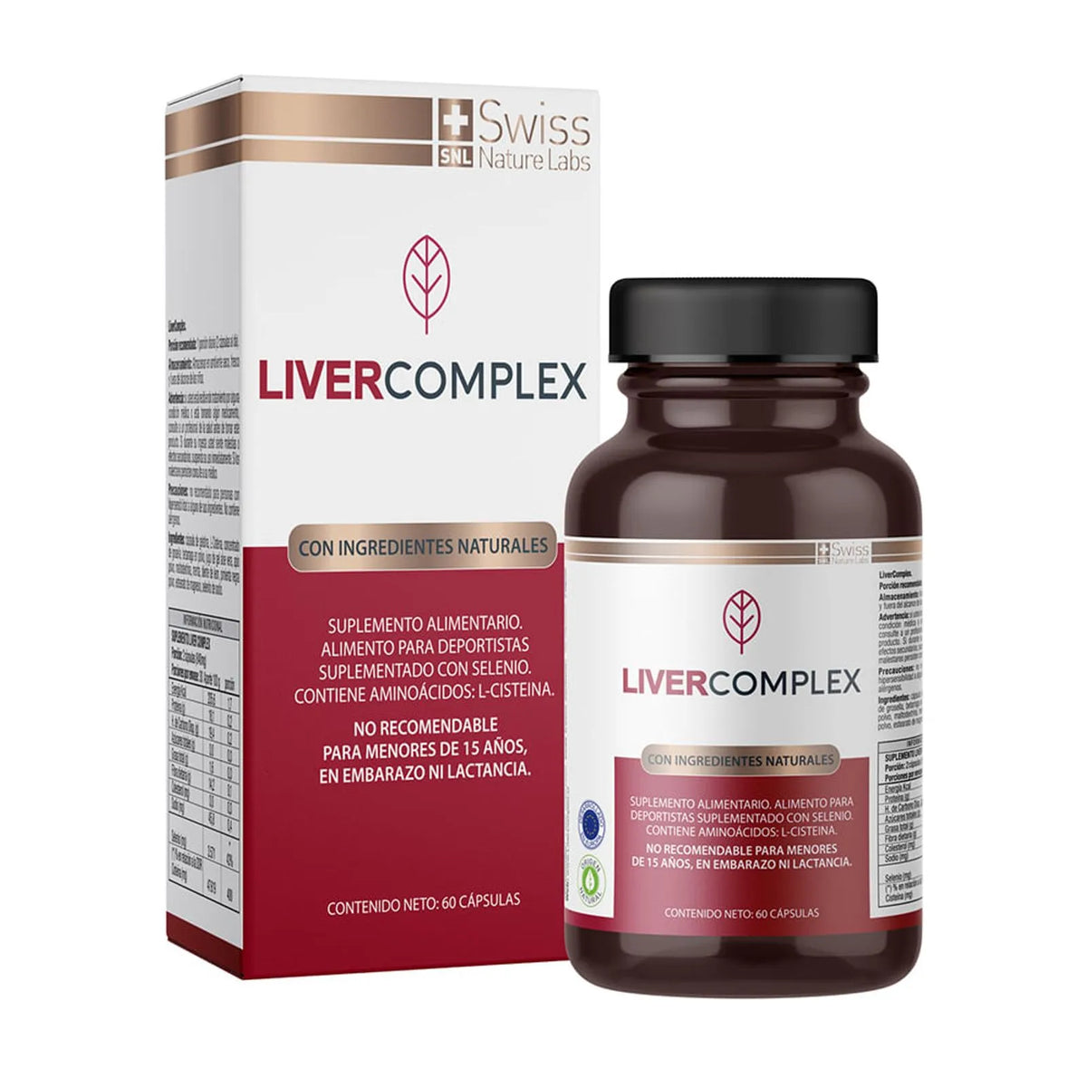 🌿 LIVER COMPLEX – COMPLEMENTO PARA EL CUIDADO HEPÁTICO