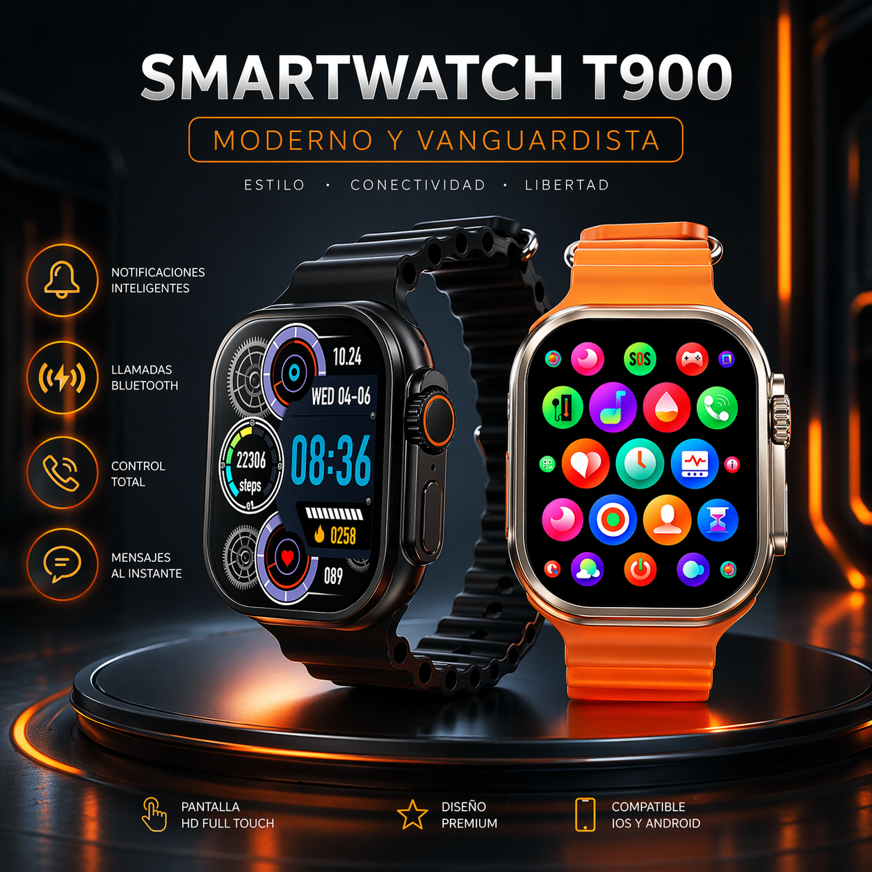 💫 ✨SMARTWATCH  T900 Ultra 2💫 ✨+ ENVÍO GRATIS 🚚