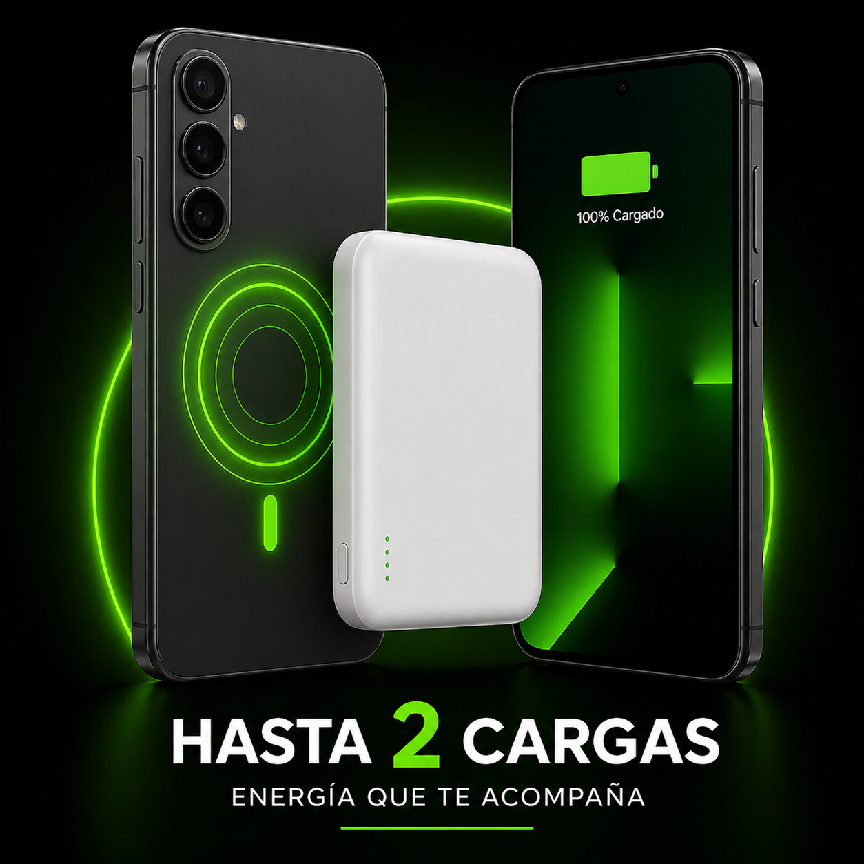 Batería Magsafe para productos Apple/Android-Energía sin límites + ENVÍO GRATIS 🚚