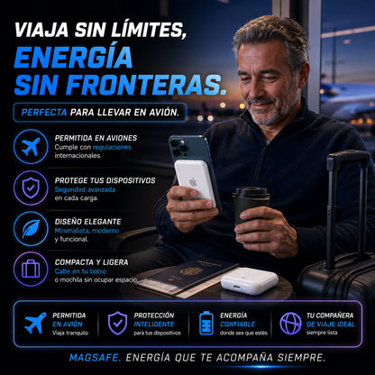 Batería Magsafe para productos Apple-Energía sin límites + ENVÍO GRATIS 🚚