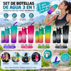 Pack Botellas 3 en 1 1200+800+300ML