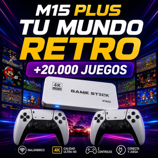 Consola Juegos RETRO GAME STICK PRO-20.000 JUEGOS+ ENVÍO GRATIS 🚚