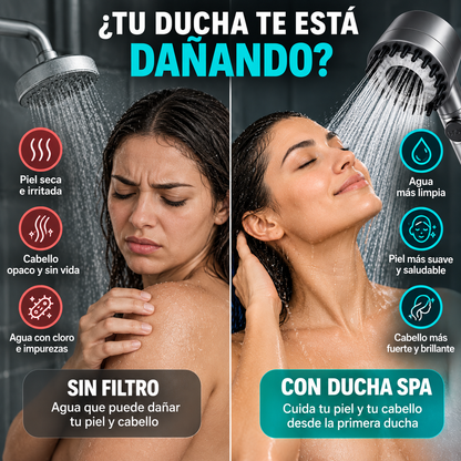 Pack de 2 unidades Ducha Masajeadora SPA