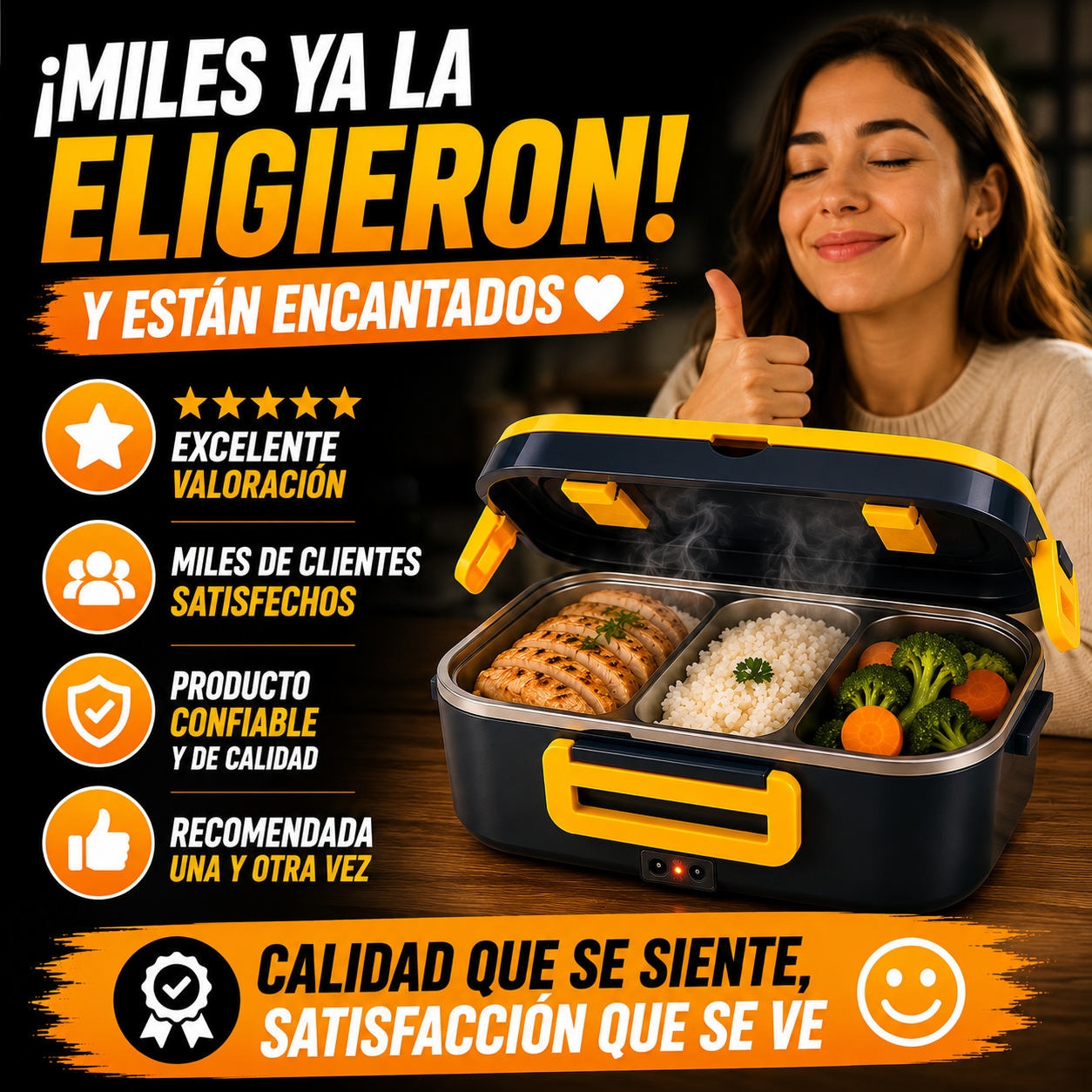 Lonchera Eléctrica portátil multipropósito+ ENVÍO GRATIS 🚚