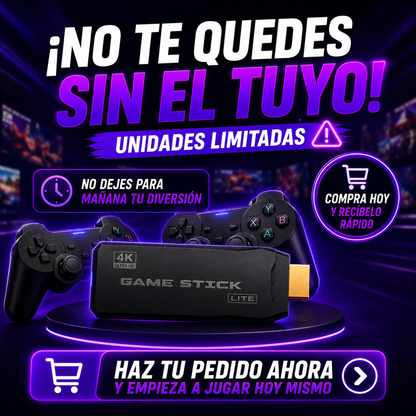 Game Stick- 20.000 Juegos Consolas Retro+ ENVÍO GRATIS 🚚