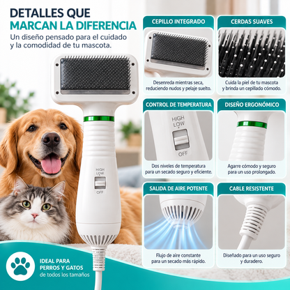 Secador de Pelo para Mascotas