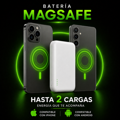 Batería Magsafe para productos Apple/Android-Energía sin límites + ENVÍO GRATIS 🚚