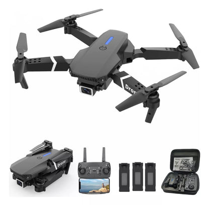 DRON DOBLE CÁMARA 4K PRO RECARGABLE