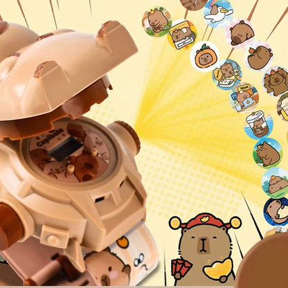 DIVERSIÓN EN LA MUÑECA! RELOJ PROYECTOR CAPIBARA