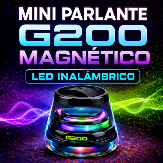 Mini Parlante Magnético portátil Multiuso-Sonido potente+ ENVÍO GRATIS 🚚