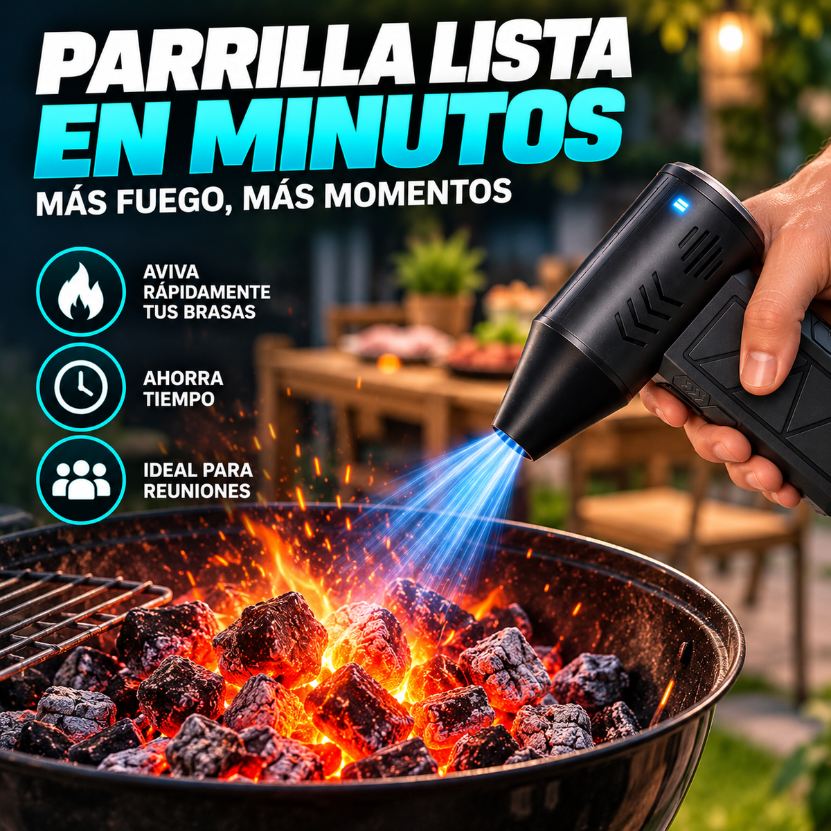 Mini Soplador Turbo Jet Multipropósito