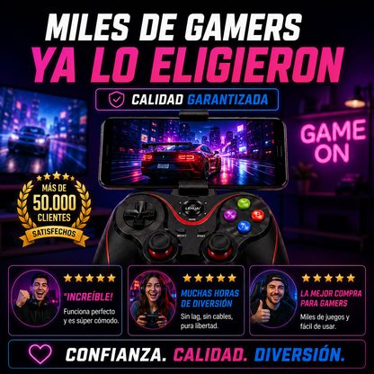 Control Gamer Bluetooth para celular