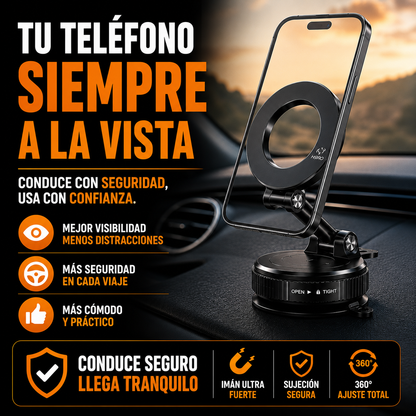 Soporte magnético celular Premium Rotativo multi propósito+ ENVÍO GRATIS 🚚