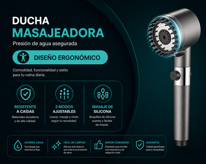DUCHA MASAJEADORA SPA + ENVÍO GRATIS 🚚