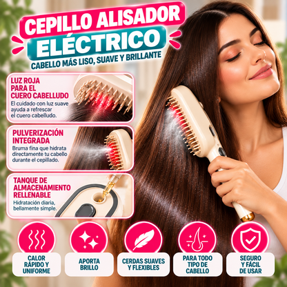 Cepillo Desenredador Capilar Vapor