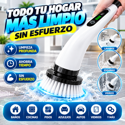 Cepillo de limpieza eléctrico multifuncional