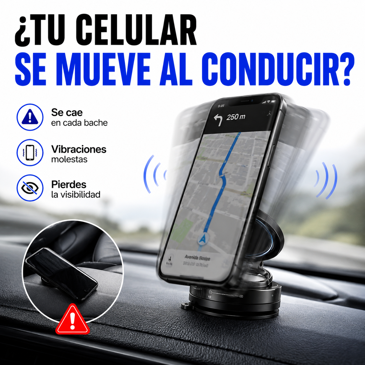 💫 ✨Soporte Magnético Ajustable para Celular – Diseño Premium 360°💫 ✨+ ENVÍO GRATIS 🚚