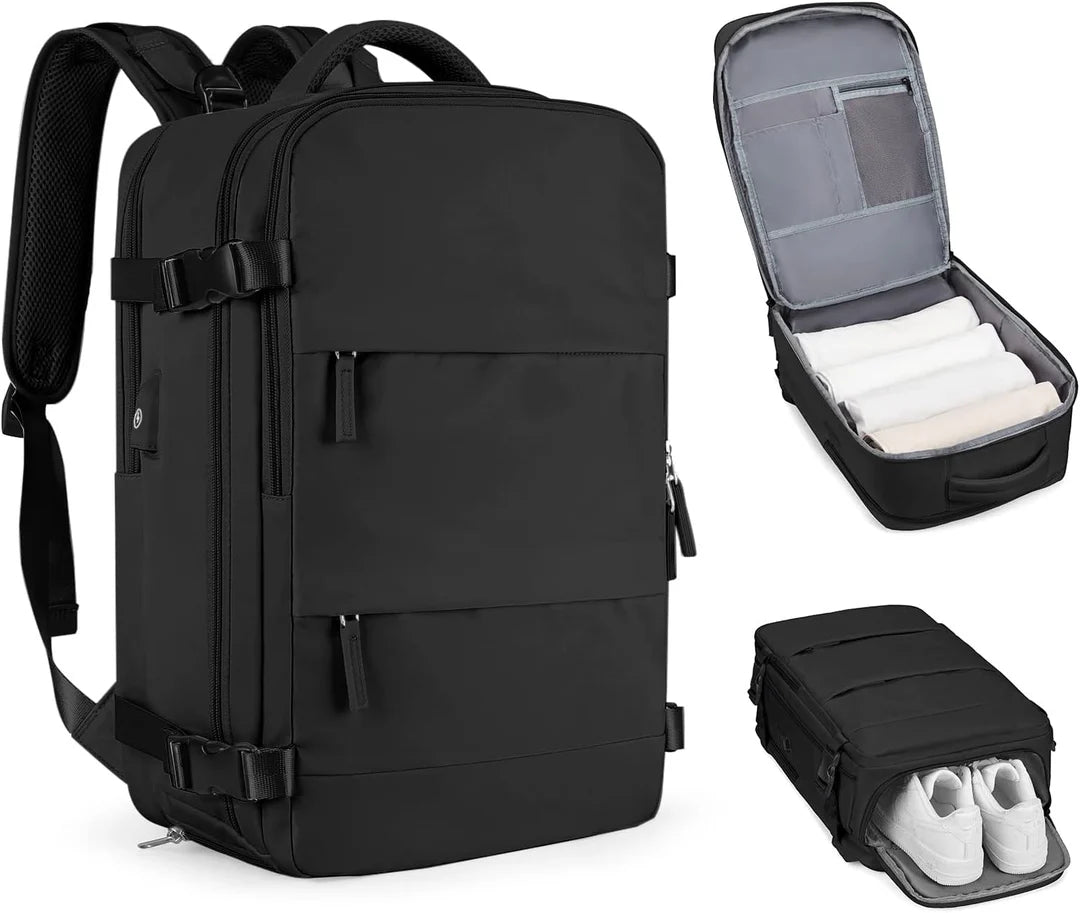 Travelers Backpack™ - Mochila Viajera con Múltiples Compartimientos - La Mochila Ideal para Viajeros