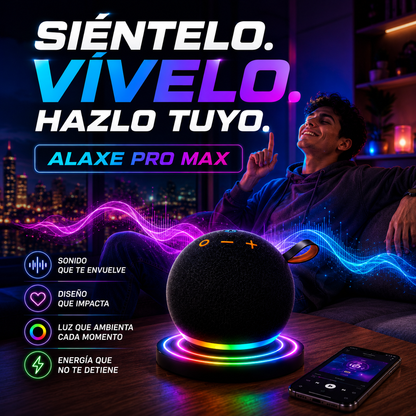 Alaxe Pro Max: Potencia, Estilo y Sonido que Impresiona+ ENVÍO GRATIS 🚚