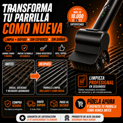 Cepillo Limpiador de Parrilla multipropósito+ ENVÍO GRATIS 🚚