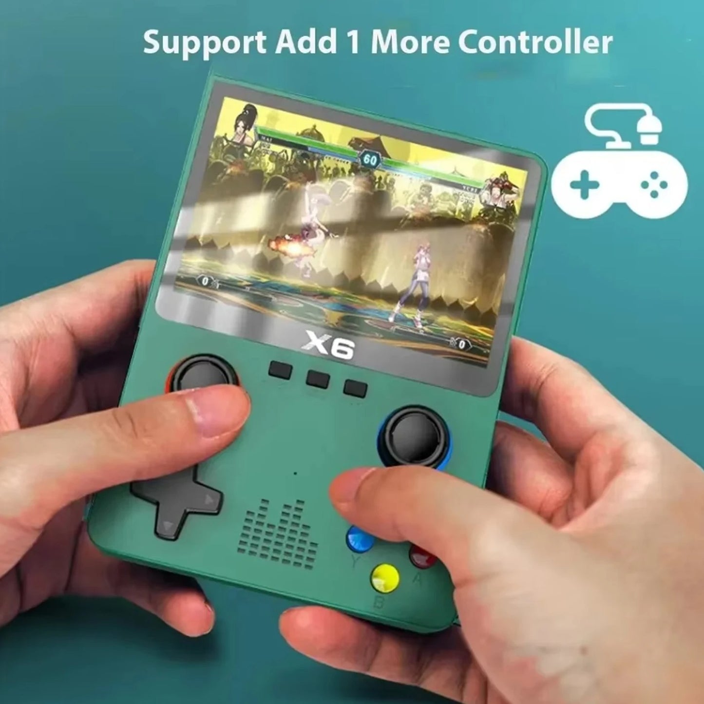 CONSOLA PORTÁTIL VIDEOJUEGOS RETRO x6