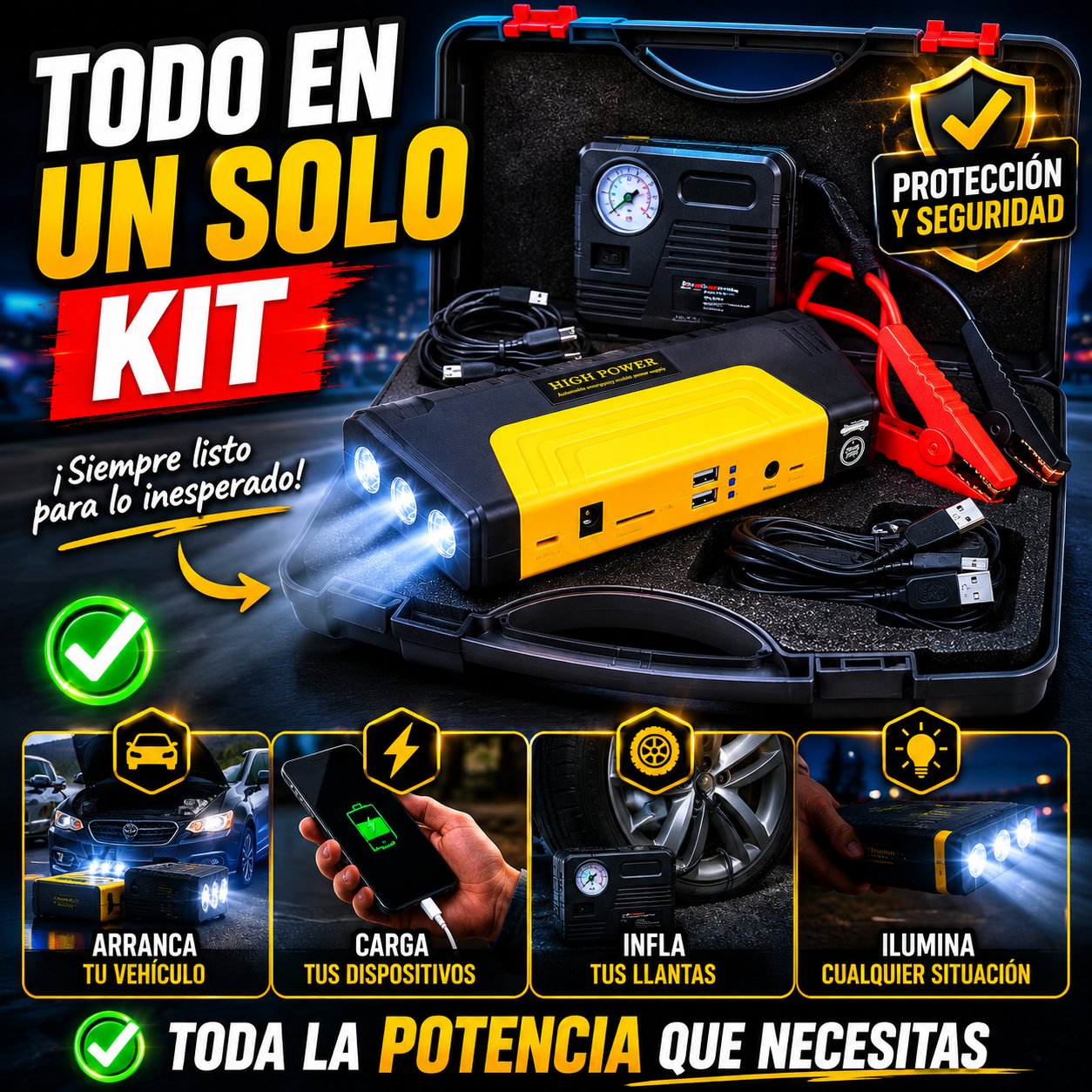 KIT EMERGENCIA VEHÍCULO