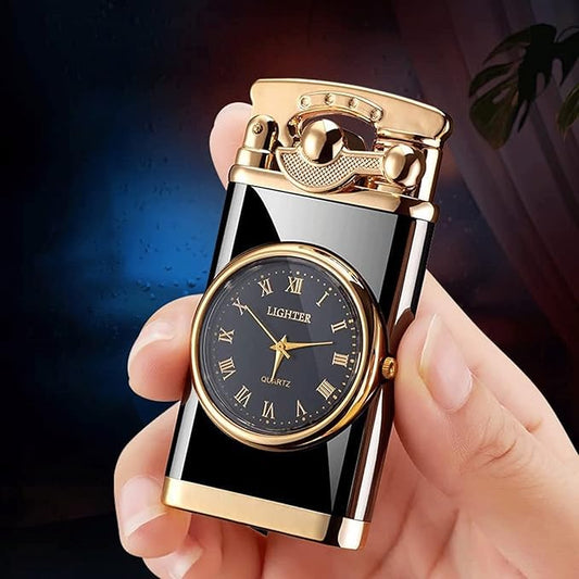 ENCENDEDOR ELEGANTE CON RELOJ