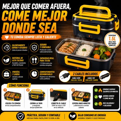 Lonchera Eléctrica portátil multipropósito+ ENVÍO GRATIS 🚚