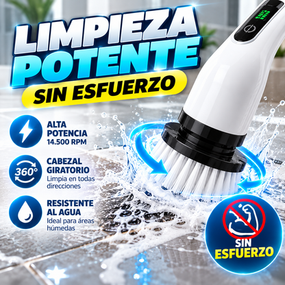 Cepillo de limpieza eléctrico multifuncional