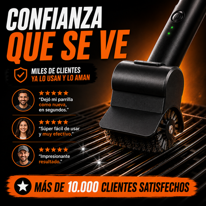 Cepillo Limpiador de Parrilla multipropósito+ ENVÍO GRATIS 🚚