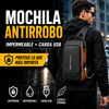 BOLSO ANTIRROBO CON CARGA USB+BLOQUEO