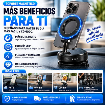 Soporte magnético celular Premium Rotativo multi propósito