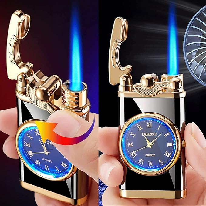 ENCENDEDOR ELEGANTE CON RELOJ