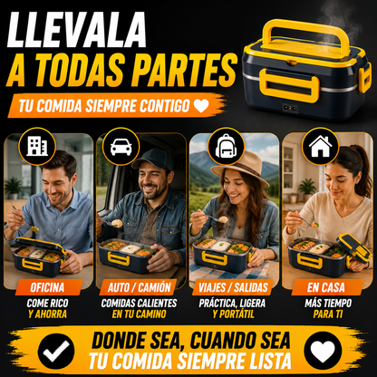 Lonchera Eléctrica portátil multipropósito+ ENVÍO GRATIS 🚚