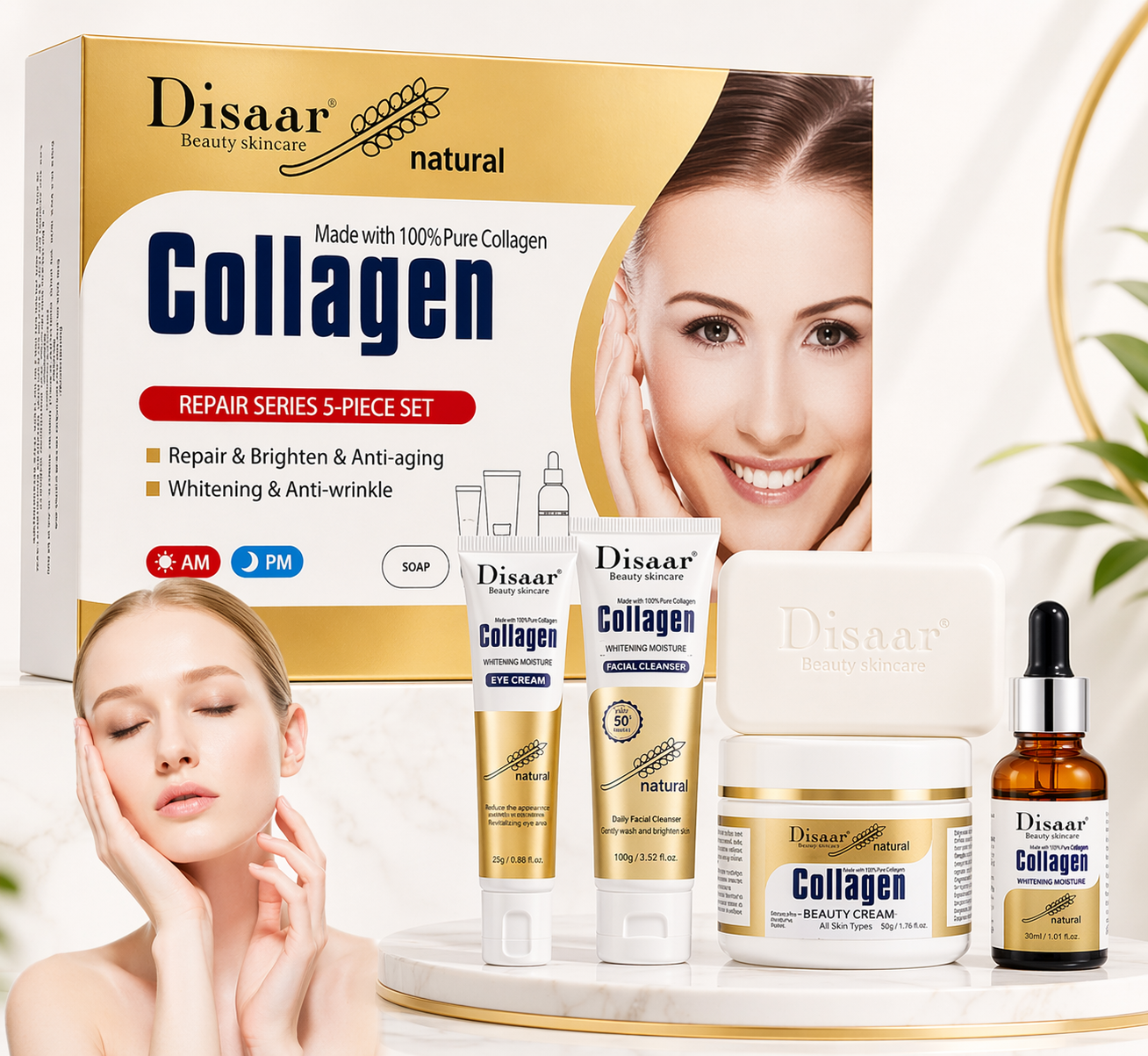 Kit Facial de Colágeno – Rejuvenece y Nutre tu Piel