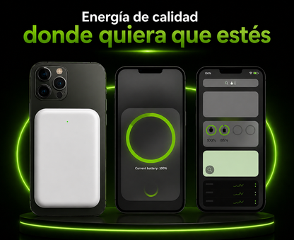 Batería Magsafe para productos Apple/Android-Energía sin límites + ENVÍO GRATIS 🚚