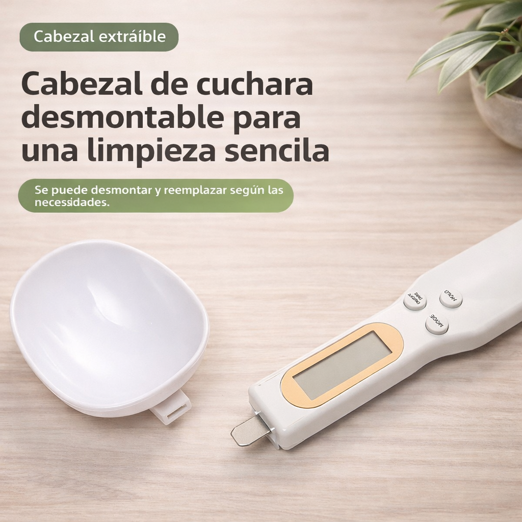 Cuchara Bascula Electronica De Precision