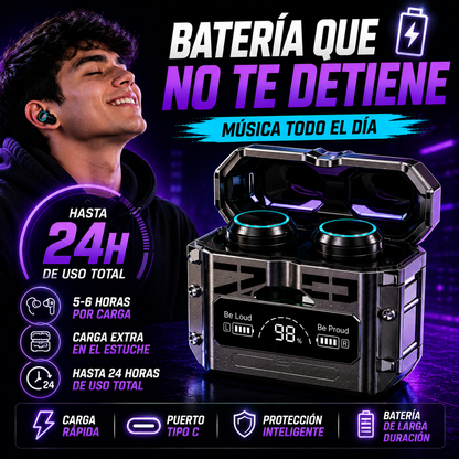 Audífonos Inalámbricos M25 TWS+ENVÍO GRATIS