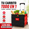 CARRITO PLEGABLE MULTIFUNCIONAL+ ENVÍO GRATIS 🚚