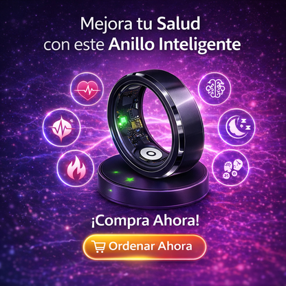 Anillo Inteligente – Control de Salud y Estilo en un Solo Toque